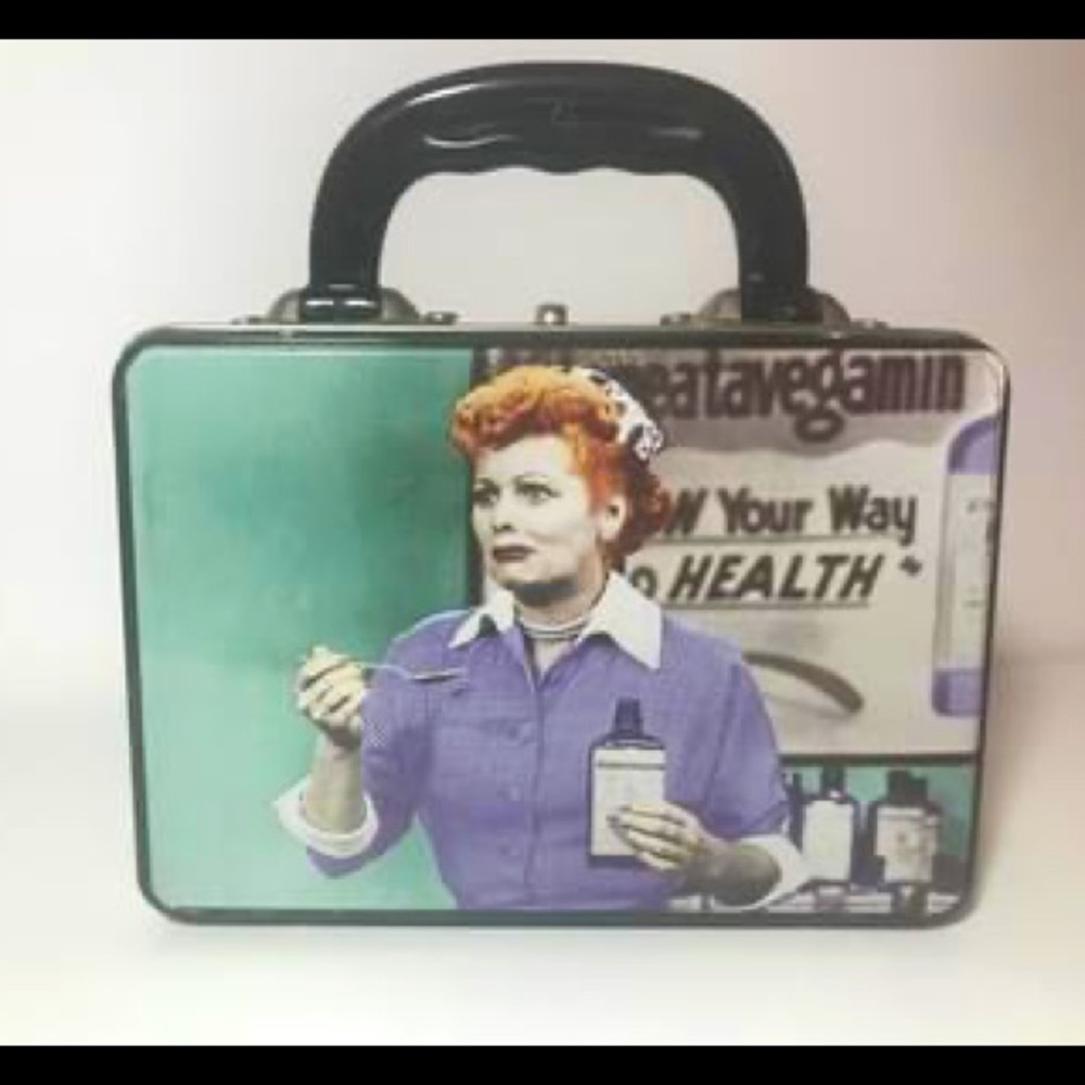 I Love Lucy ❤️ metal purse/lunch box
